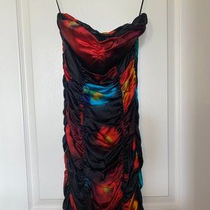 Express Bright Cocktail/Party Dress (Size 6)